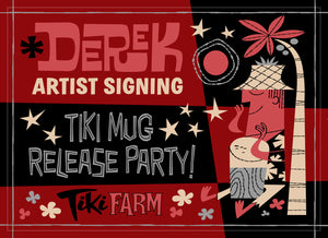 Derek Yaniger's Cap'n Moai World-Premiere - Mug Signing Party @ Tiki Farm