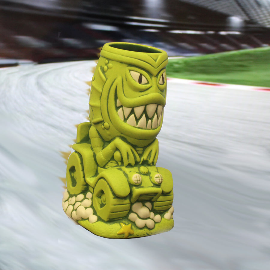 Gill Gasser Tiki Mug by Derek Yaniger