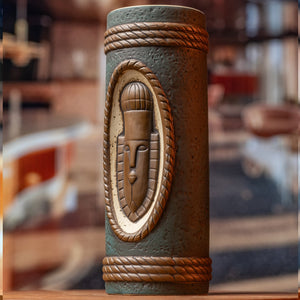 Papua Pingo - Medallion Series - Tiki Mug by Ken Ruzic