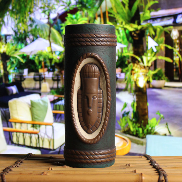 Papua Pingo - Medallion Series - Tiki Mug by Ken Ruzic